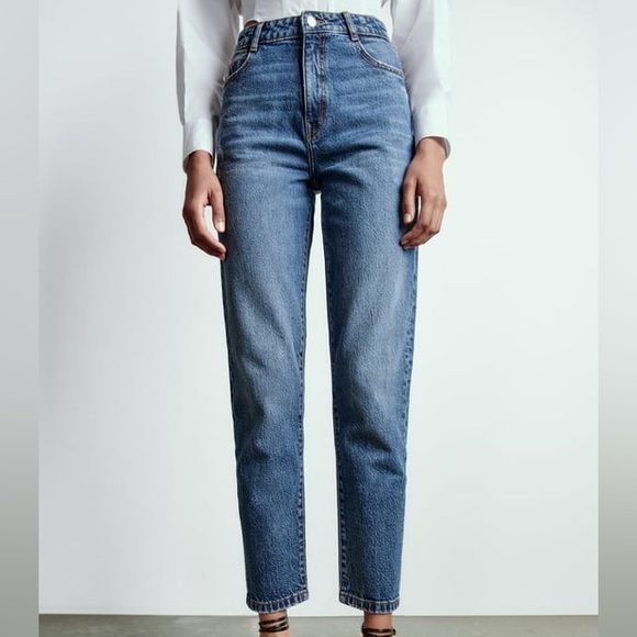 Zara Jeans Zara Mom Fit Jeans Nwt Poshmark
